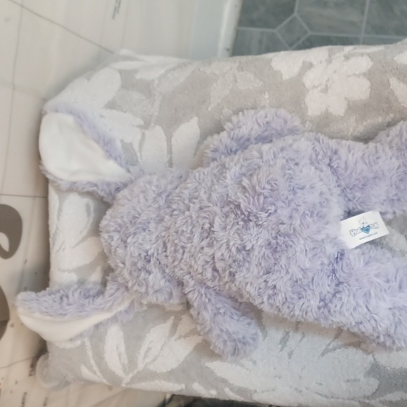 HUG FUN Adorable Purple Plush Bunny - Picture 2 of 7